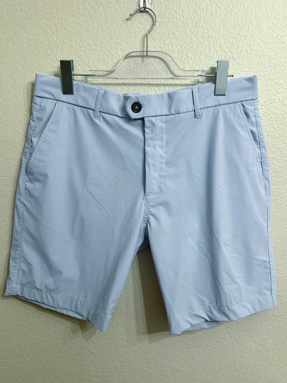 Greyson Montauk Performance Golf Shorts - Light Blue Size 34
